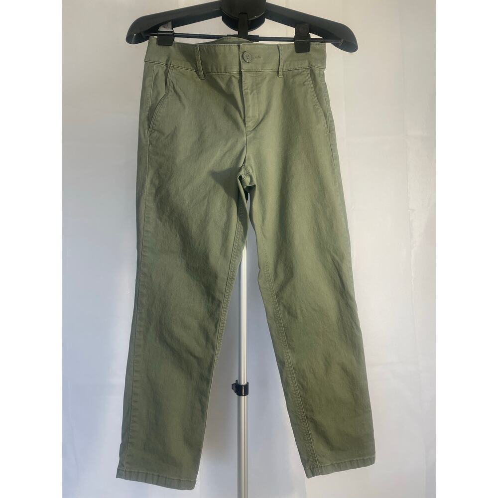 Loft Outlet Olive Green Girlfriend Chino Size 8P Preppy Casual